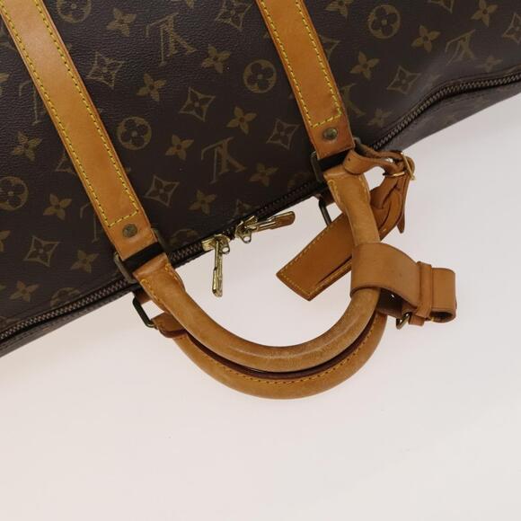 LOUIS VUITTON Monogram Keepall 55 Boston Bag M41424 - Picture 7 of 16